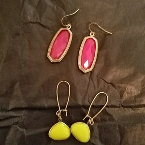 Colorful Earring Duo